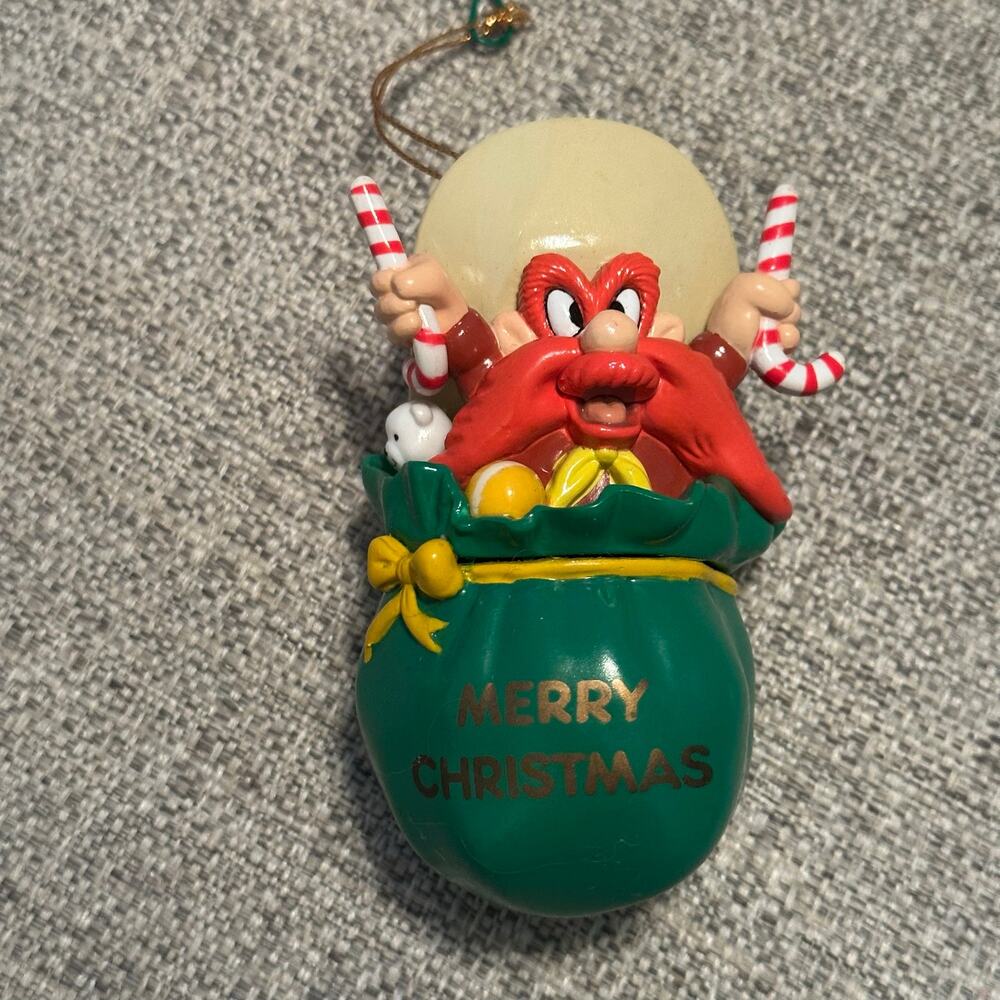 1990's Danbury Mint Bugs Bunny Christmas Ornament Collection - Yosemite Sam
